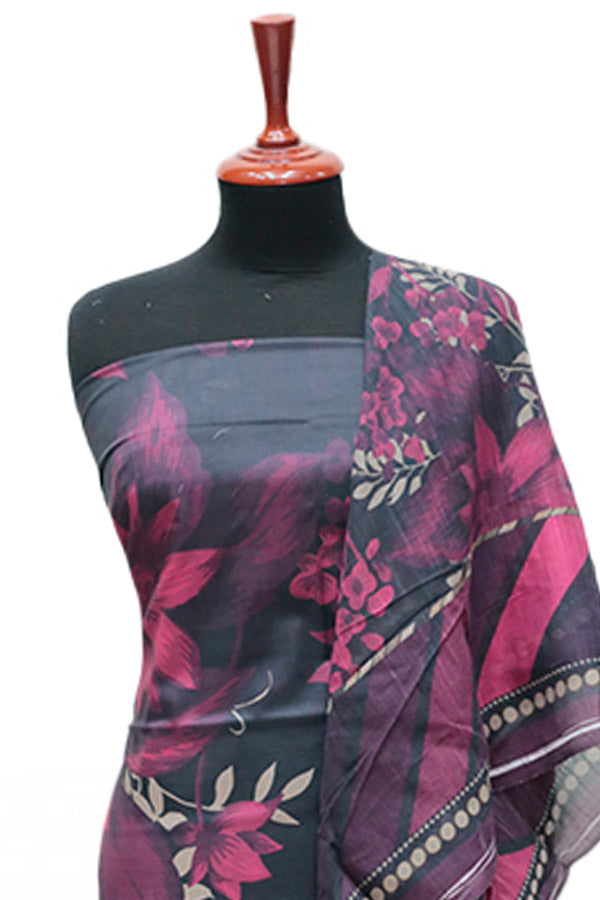 Digital Print Lawn 3Pcs D#02-K