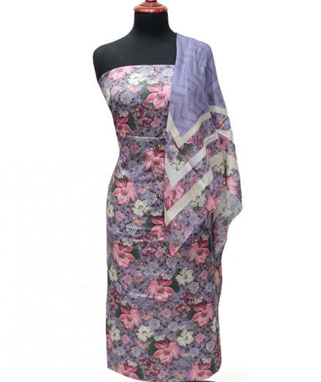 Digital Print Lawn 3Pcs D#02-L