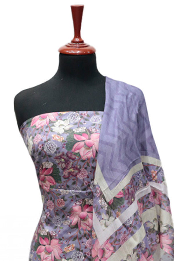 Digital Print Lawn 3Pcs D#02-L