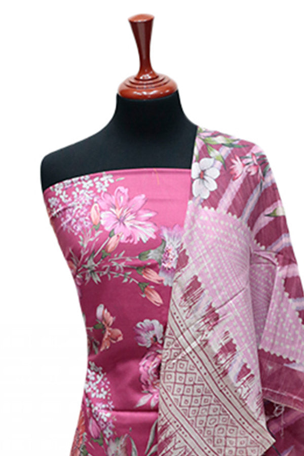 Digital Print Lawn 3Pcs D#02-T