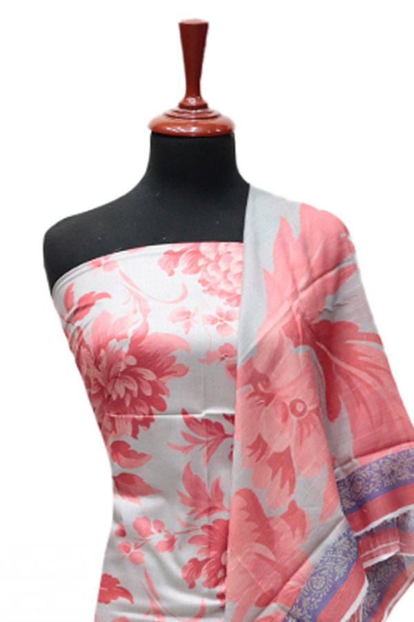 Digital Print Lawn 3Pcs D#02-W