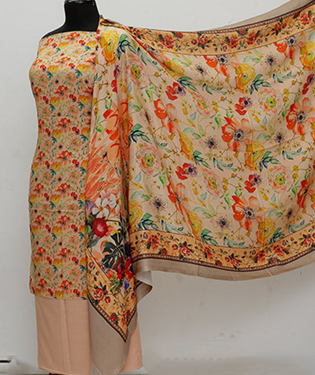 Digital Print Linen 3Pcs D#1-10