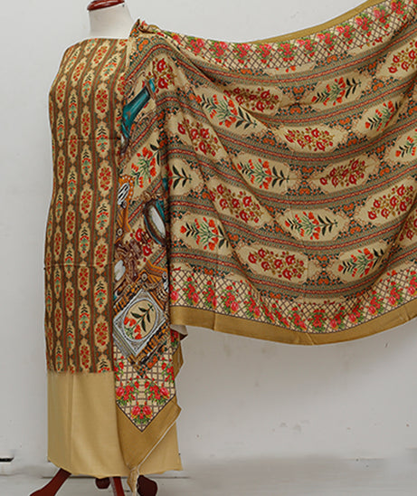 Digital Print Linen 3Pcs D#1-11