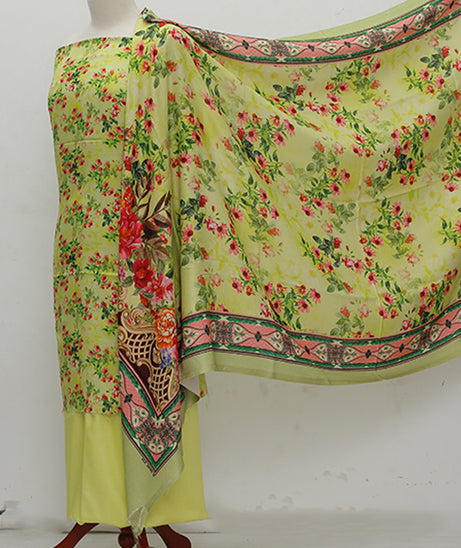 Digital Print Linen 3Pcs D#1-12