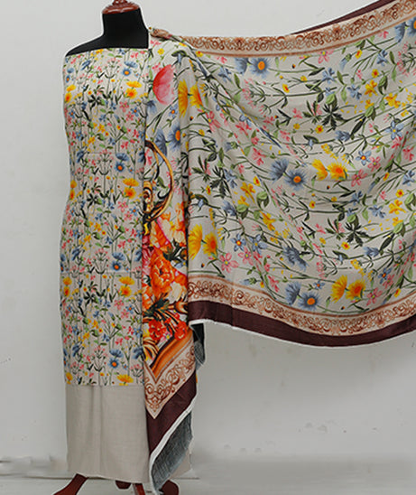 Digital Print Linen 3Pcs D#1-14