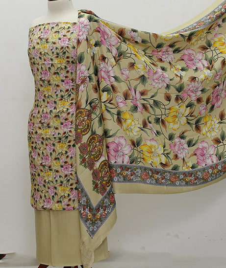 Digital Print Linen 3Pcs D#1-9