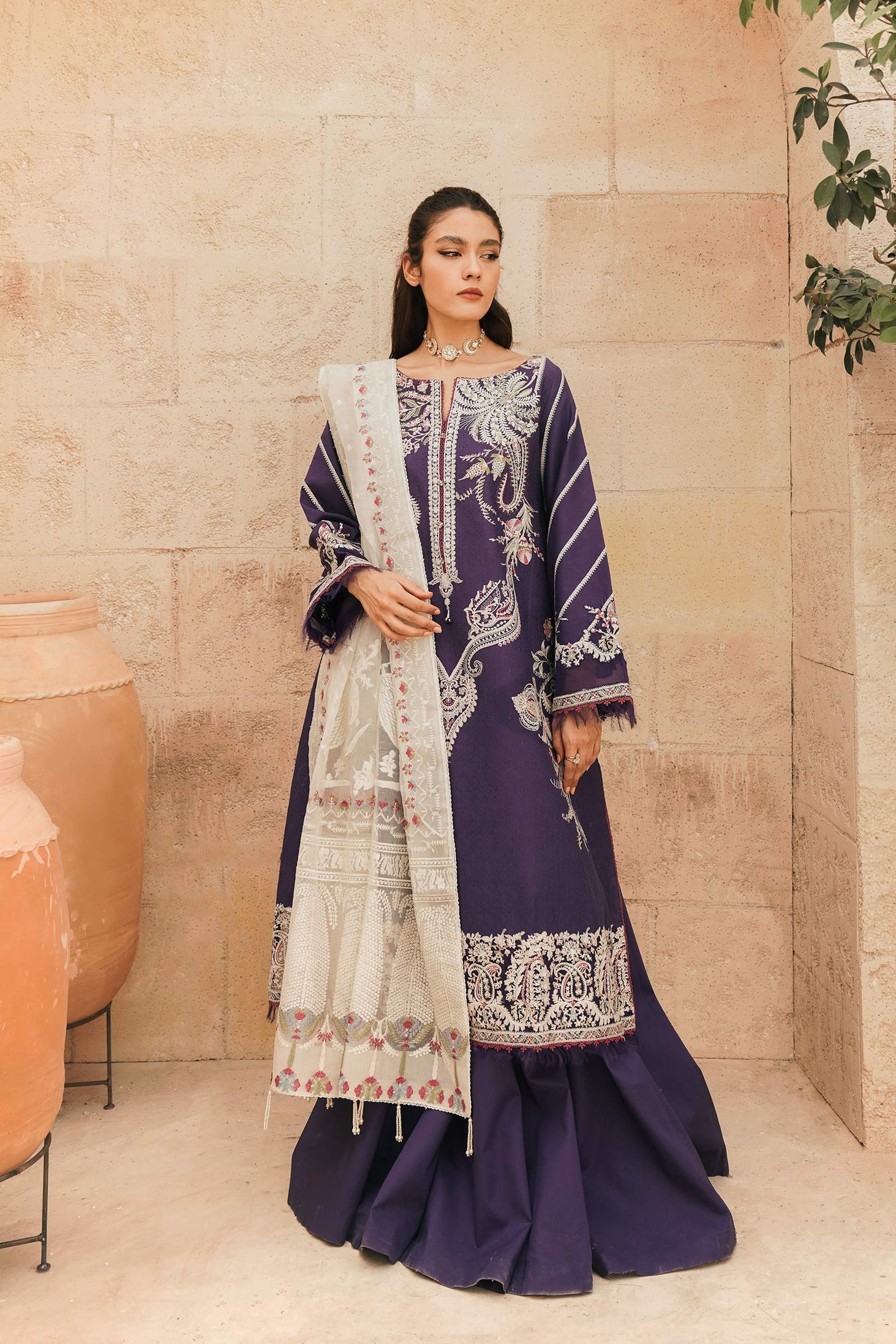 Zara Shahjahan Eid Luxury Lawn`22 D# DINA