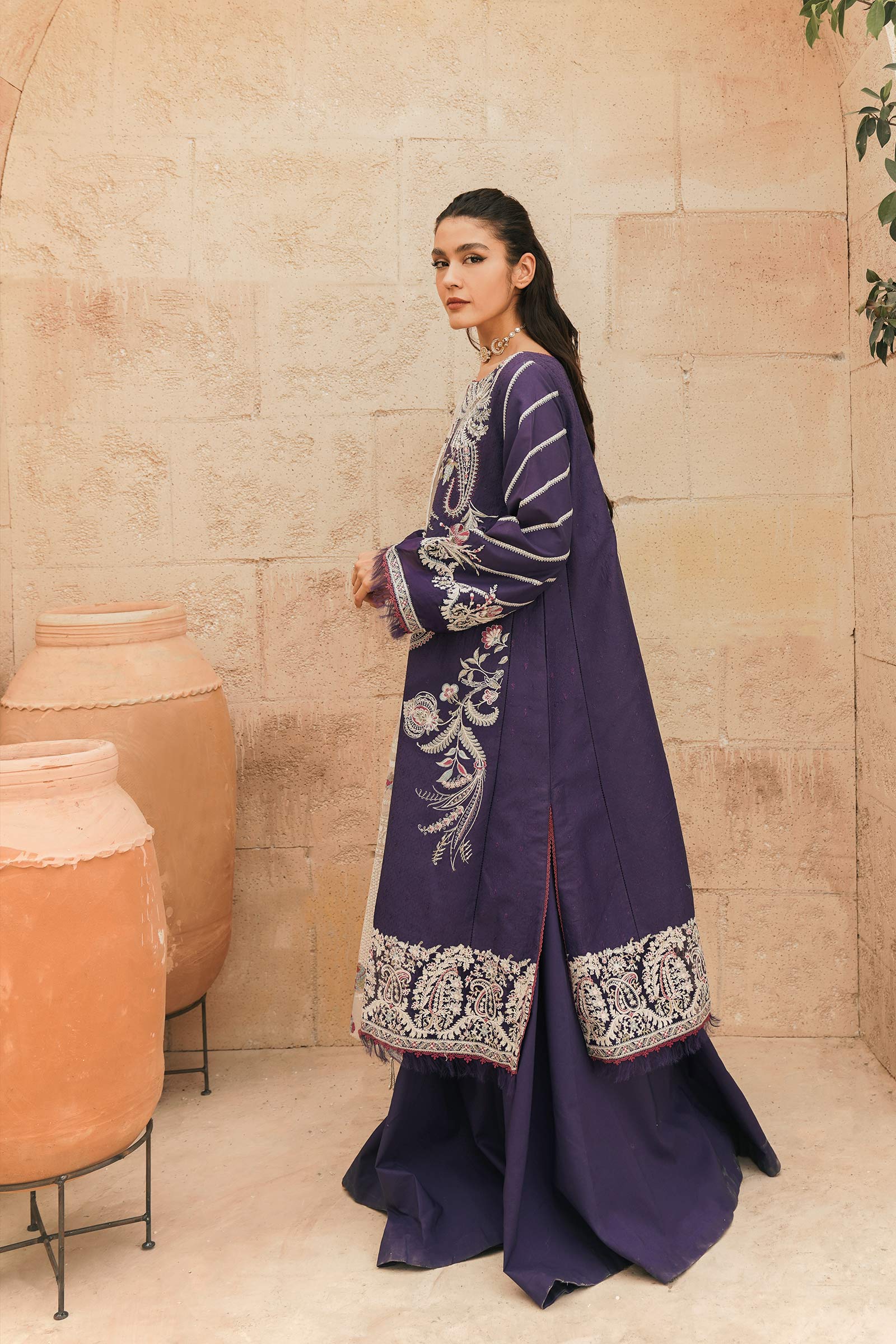 Zara Shahjahan Eid Luxury Lawn`22 D# DINA