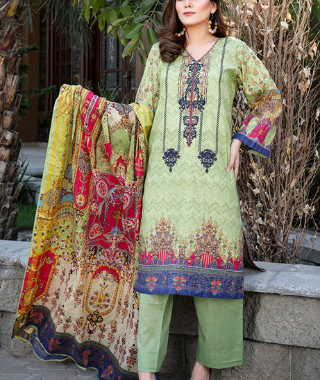 Diya D/Print Emb Lawn`21 D#1940