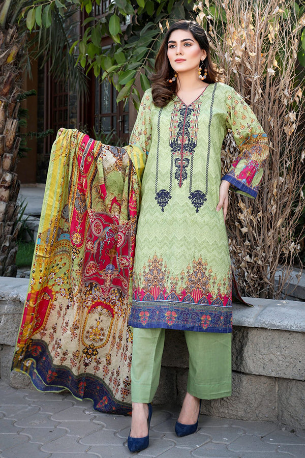 Diya D/Print Emb Lawn`21 D#1940