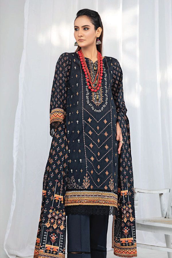 Dosti Emb Print Lawn`23 V#3 D#02