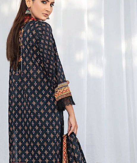Dosti Emb Print Lawn`23 V#3 D#02