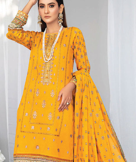 Dosti Emb Print Lawn`23 V#3 D#03