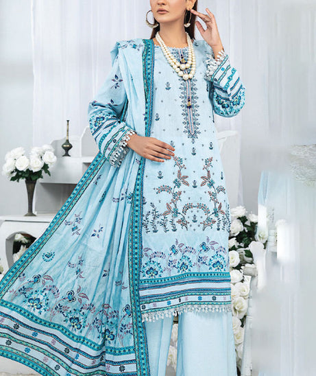 Dosti Emb Print Lawn`23 V#3 D#04
