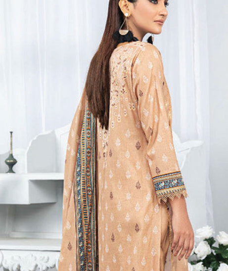 Dosti Emb Print Lawn`23 V#3 D#06