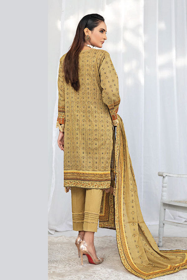 Dosti Emb Print Lawn`23 V#3 D#08