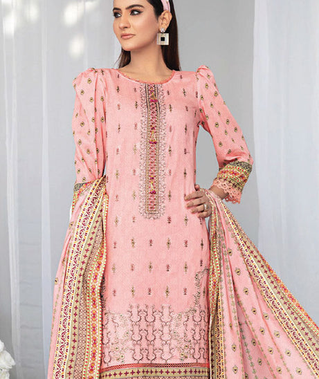 Dosti Emb Print Lawn`23 V#3 D#09