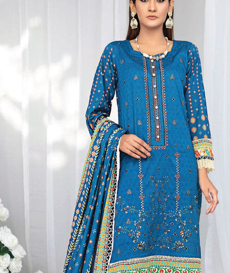 Dosti Emb Print Lawn`23 V#3 D#10