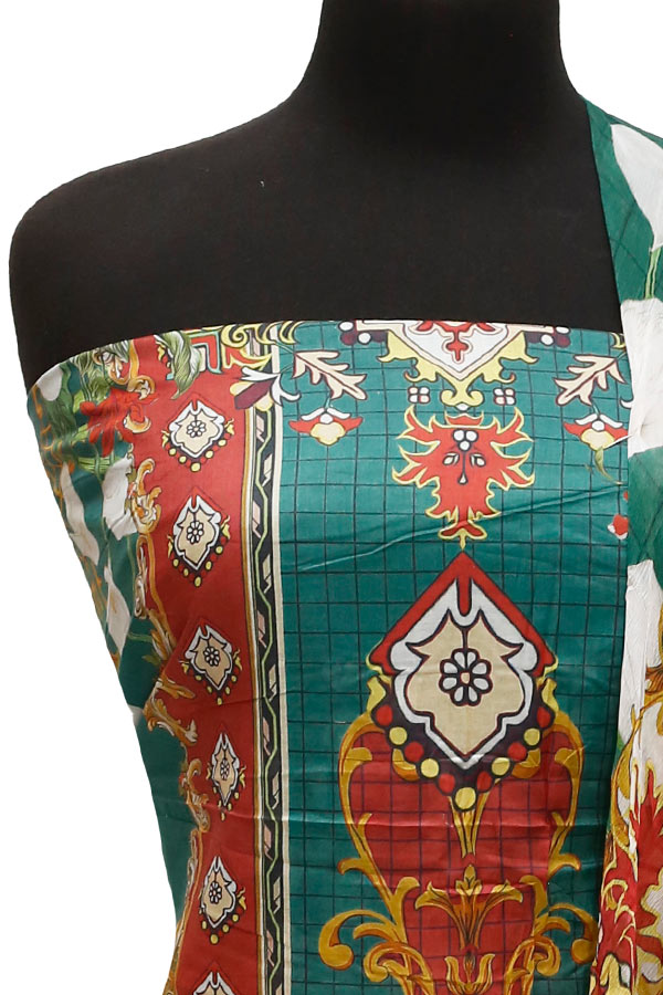 E9 Egyption P/Lawn B/Dupatta`22 D#890 D Green