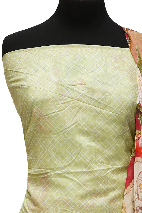 E9 Egyption P/Lawn B/Dupatta`22 D#892 Pista