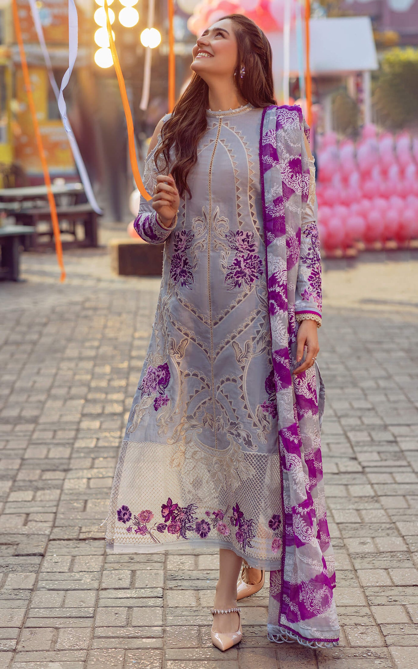 Asifa &amp; Nabeel Lilibet Luxury Lawn'22 SL#09