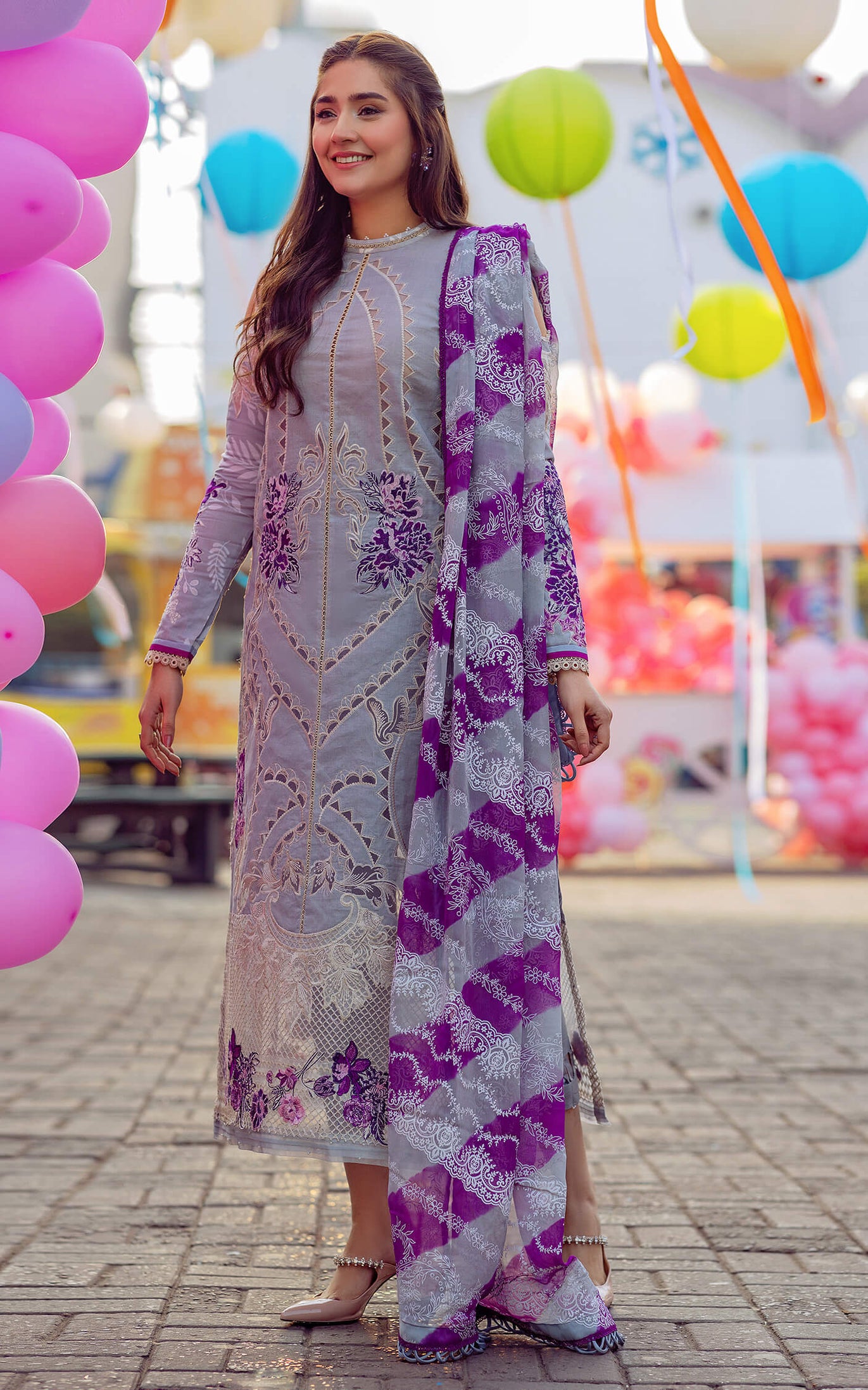 Asifa &amp; Nabeel Lilibet Luxury Lawn'22 SL#09