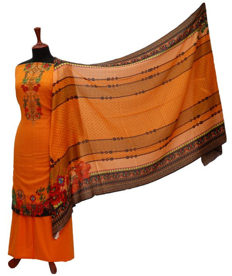 Egyption E9 D/Check Lawn`21 D#11645 (Orange)