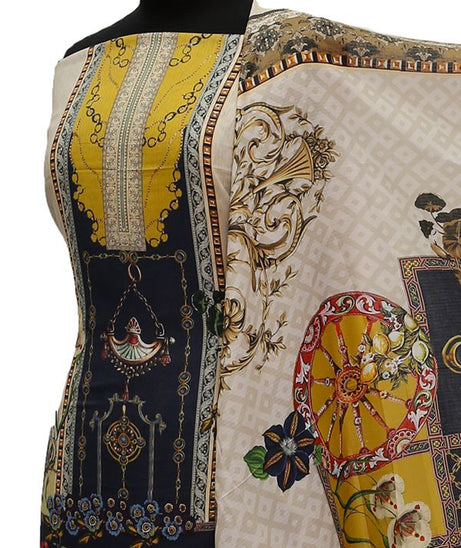 Egyption E9 D/Cotail Lawn`21 D#12101 (Fawn)