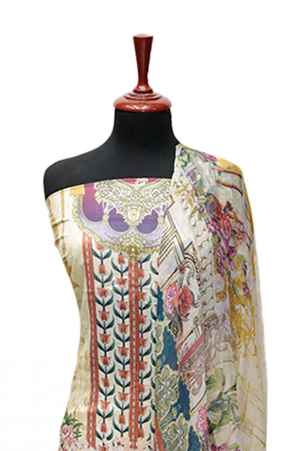 Egyption E9 D/Emb Lawn`25 D#877 (Yellow)