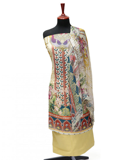 Egyption E9 D/Emb Lawn`25 D#877 (Yellow)