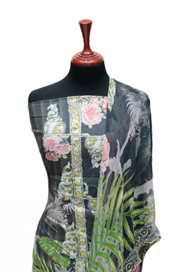 Egyption E9 D/Emb Lawn`25 D#888 (Black)