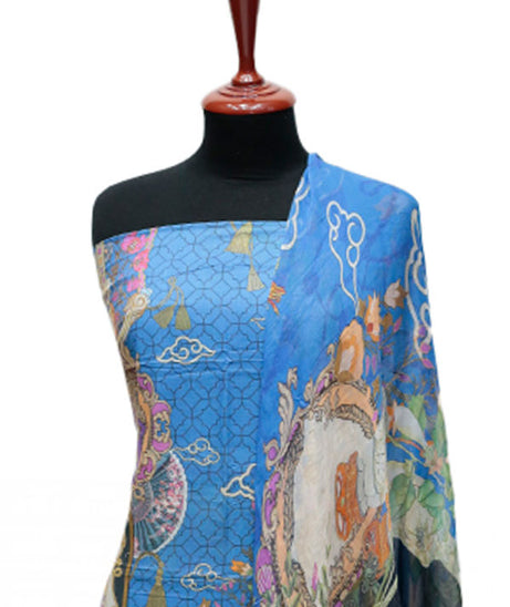 Egyption E9 D/Emb Lawn`25 D#891 (Blue)