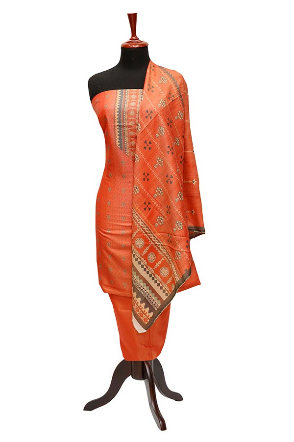 Egyption E9 D/Jacquard Lawn`23 D#9560 D Peach