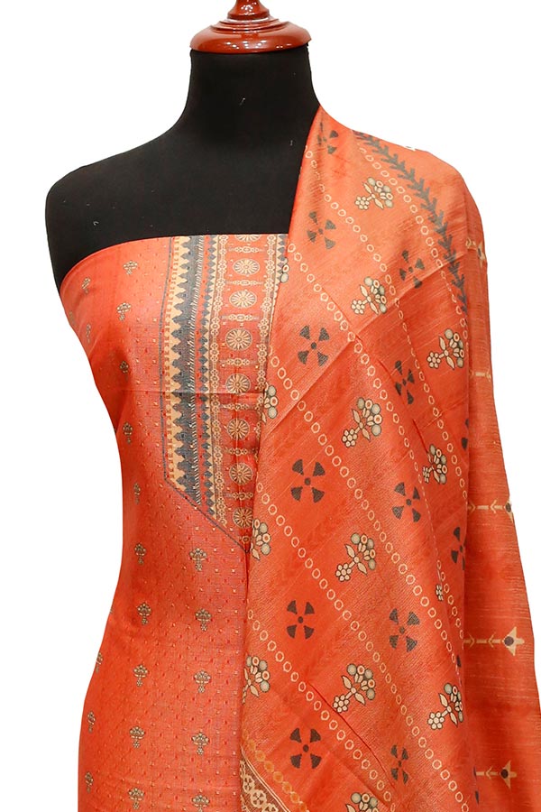 Egyption E9 D/Jacquard Lawn`23 D#9560 D Peach