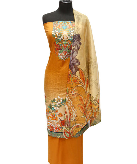 Egyption E9 D/Lawn M/Dupatta`22 D#419 D Rust