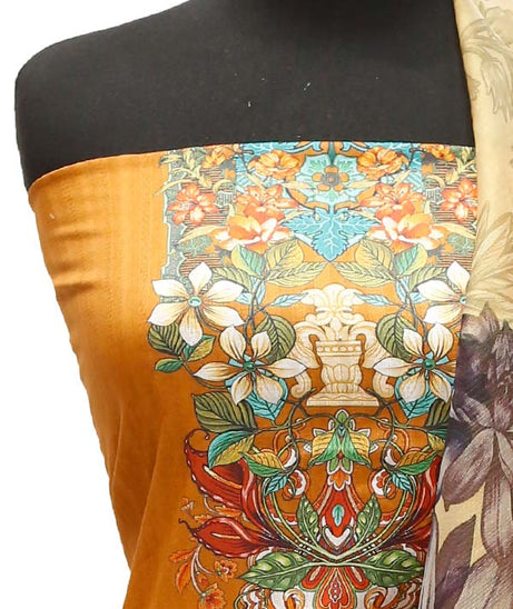 Egyption E9 D/Lawn M/Dupatta`22 D#419 D Rust