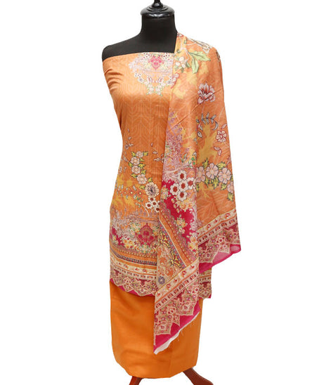 Egyption E9 D/Lawn V/Dupatta`22 D#1652 D Rust