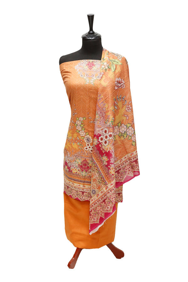 Egyption E9 D/Lawn V/Dupatta`22 D#1652 D Rust