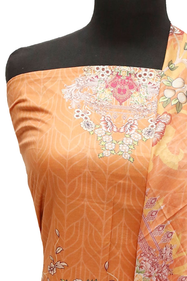 Egyption E9 D/Lawn V/Dupatta`22 D#1652 D Rust