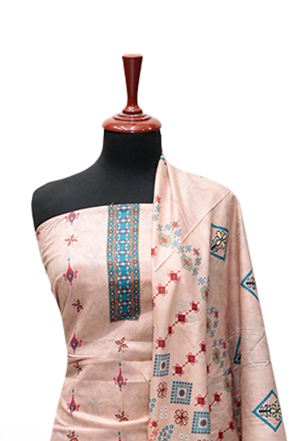 Egyption E9 Exclusive Lawn`25 D#4434 (Peach)