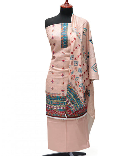 Egyption E9 Exclusive Lawn`25 D#4434 (Peach)