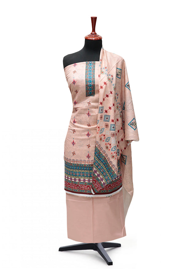 Egyption E9 Exclusive Lawn`25 D#4434 (Peach)