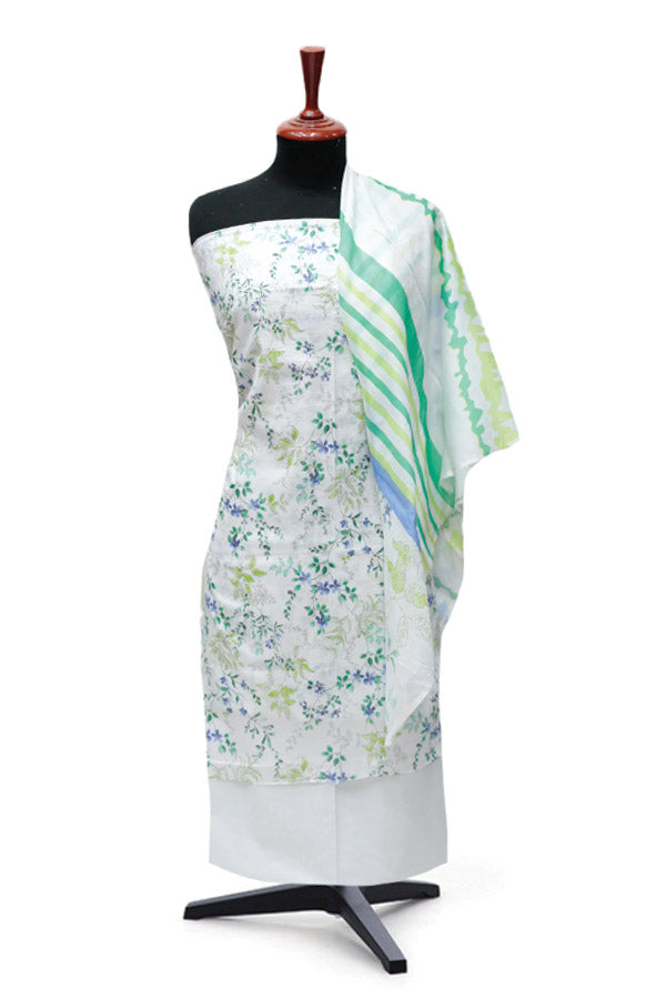 Egyption E9 H/ Noor Lawn`25 D#5261 (White)