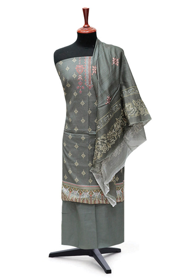 Egyption E9 H/ Noor Lawn`25 D#5269 (L Green)