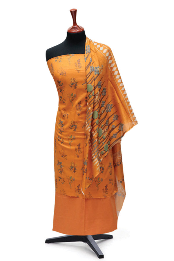 Egyption E9 H/ Noor Lawn`25 D#5263 (Mustard)