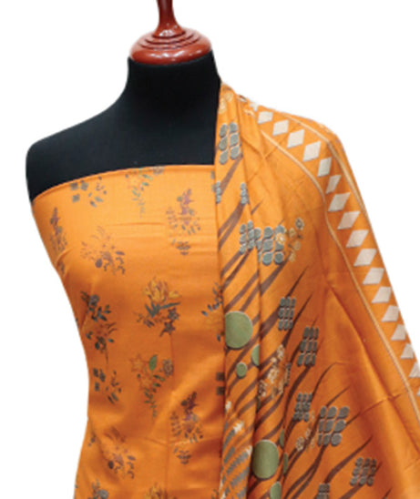 Egyption E9 H/ Noor Lawn`25 D#5263 (Mustard)