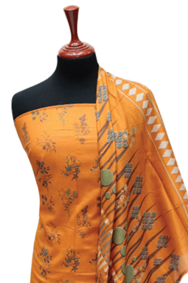 Egyption E9 H/ Noor Lawn`25 D#5263 (Mustard)