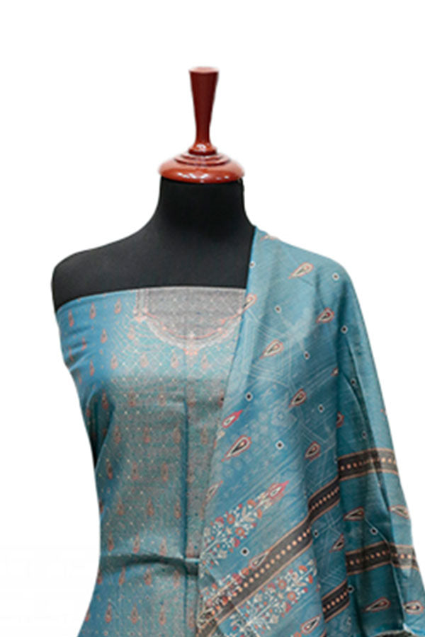 Egyption E9 Jacquard Lawn`25 D#9561 (Sea Green)