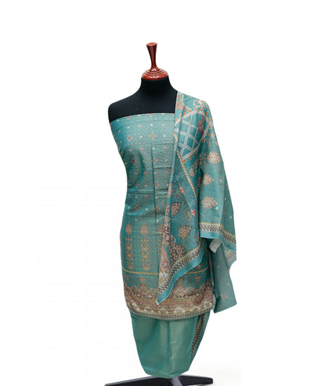 Egyption E9 Jacquard Lawn`25 D#9562 (Sea Green)