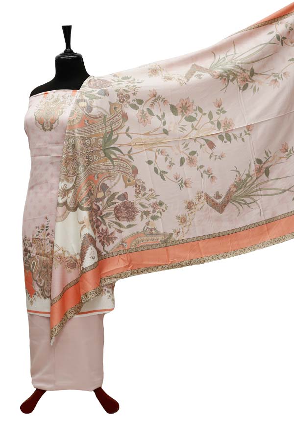 Egyptian E9 Jacquard Linen`21 D#2108 (L Peach)